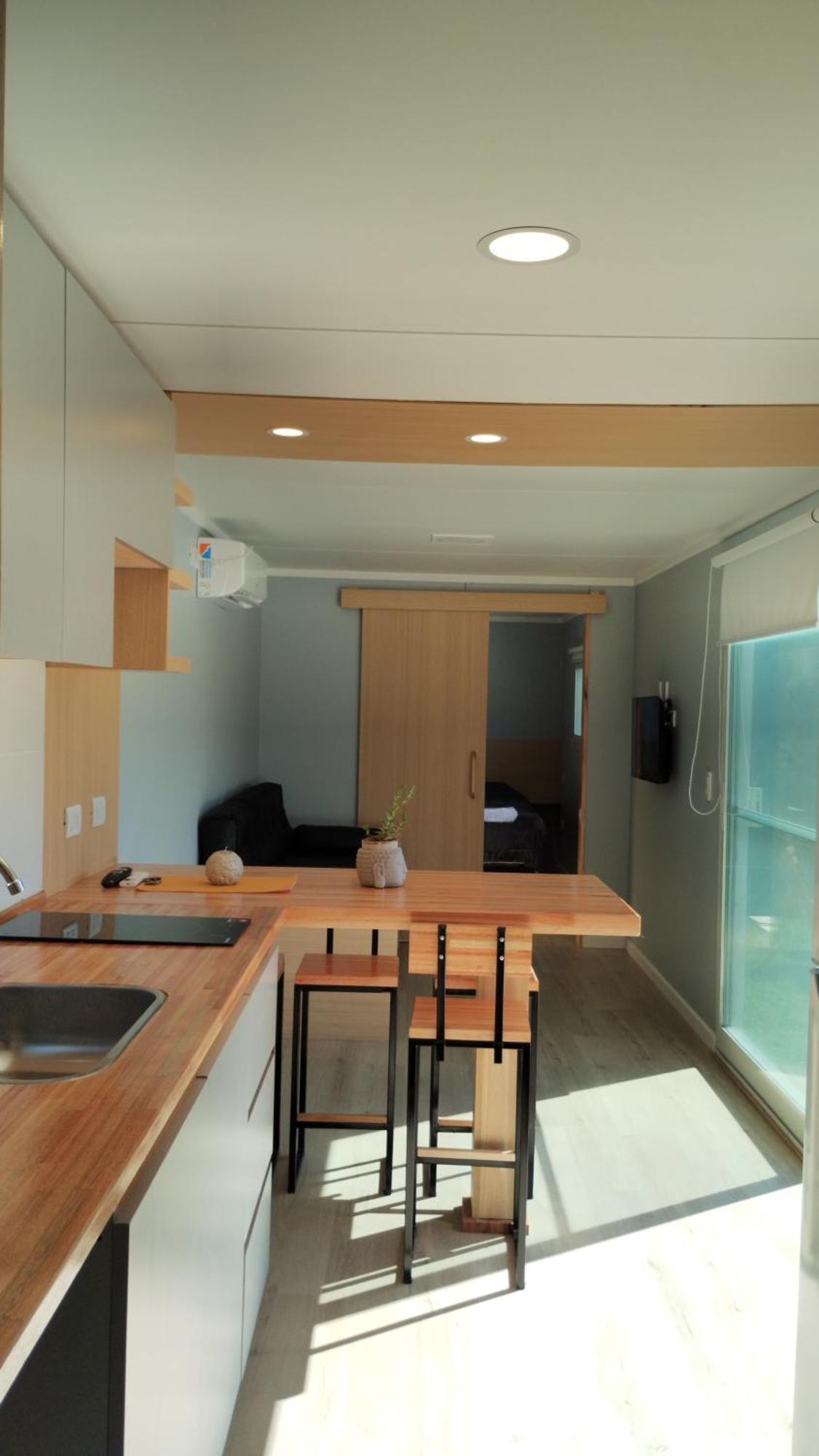 Casas Containers - Barrio Los Teros Con Pileta Compartida - Santa Clara Del Mar Dış mekan fotoğraf